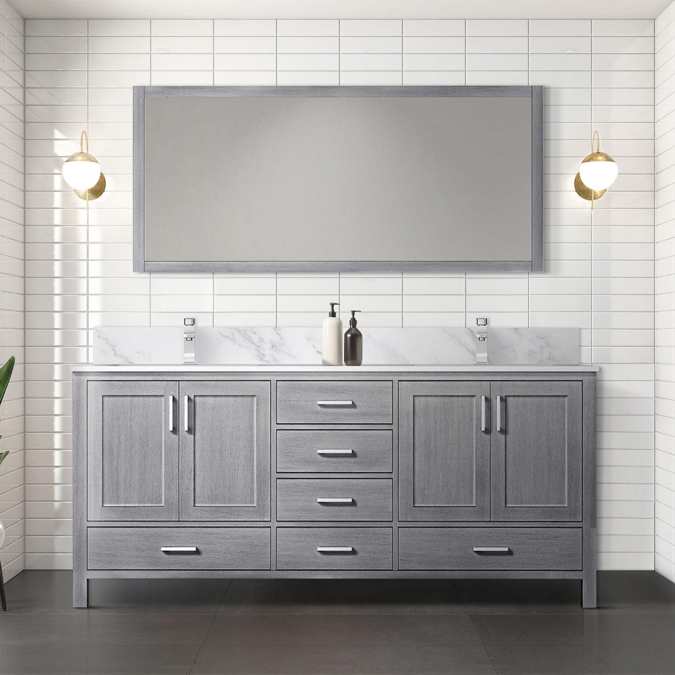 Jacques 72" x 22" Double Bath Vanity