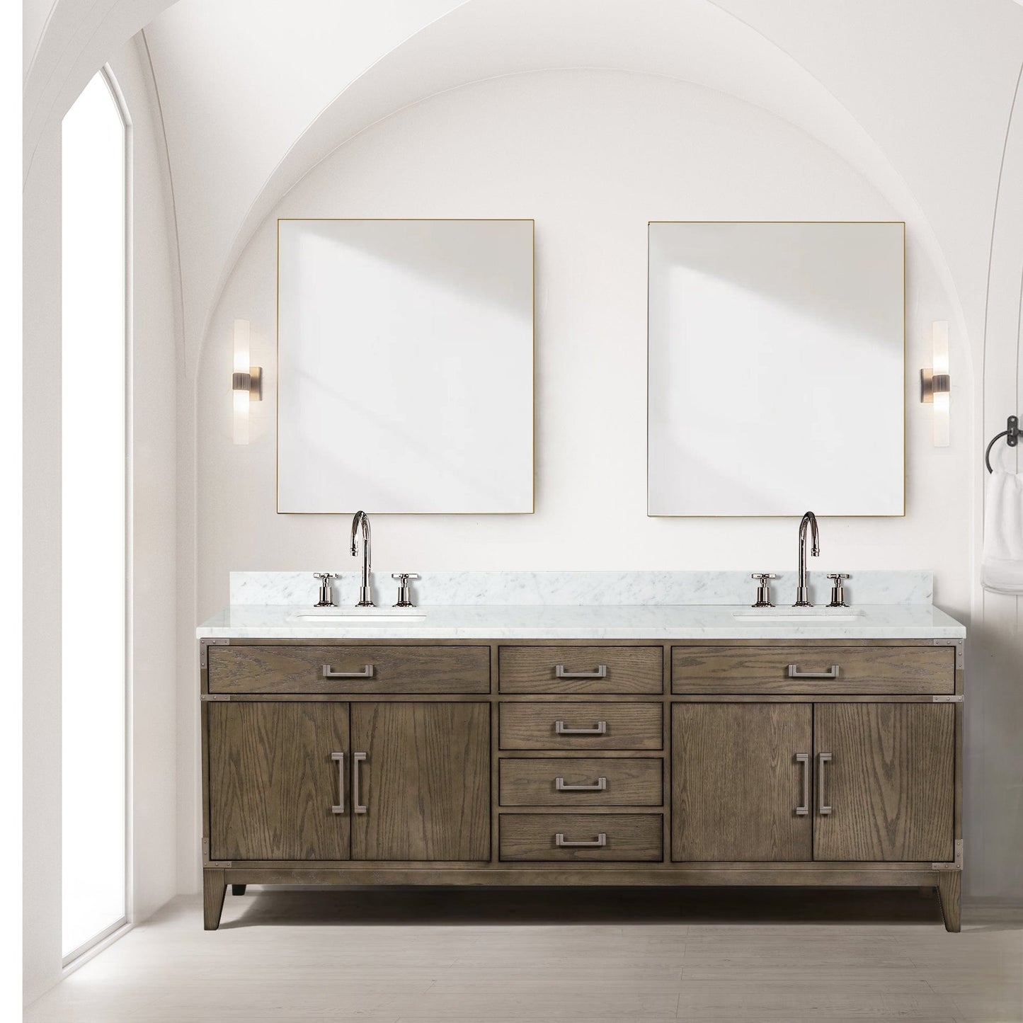 Laurel 84" x 22" Double Bath Vanity