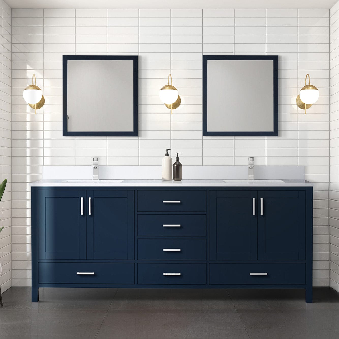 Jacques 80" x 22" Double Bath Vanity