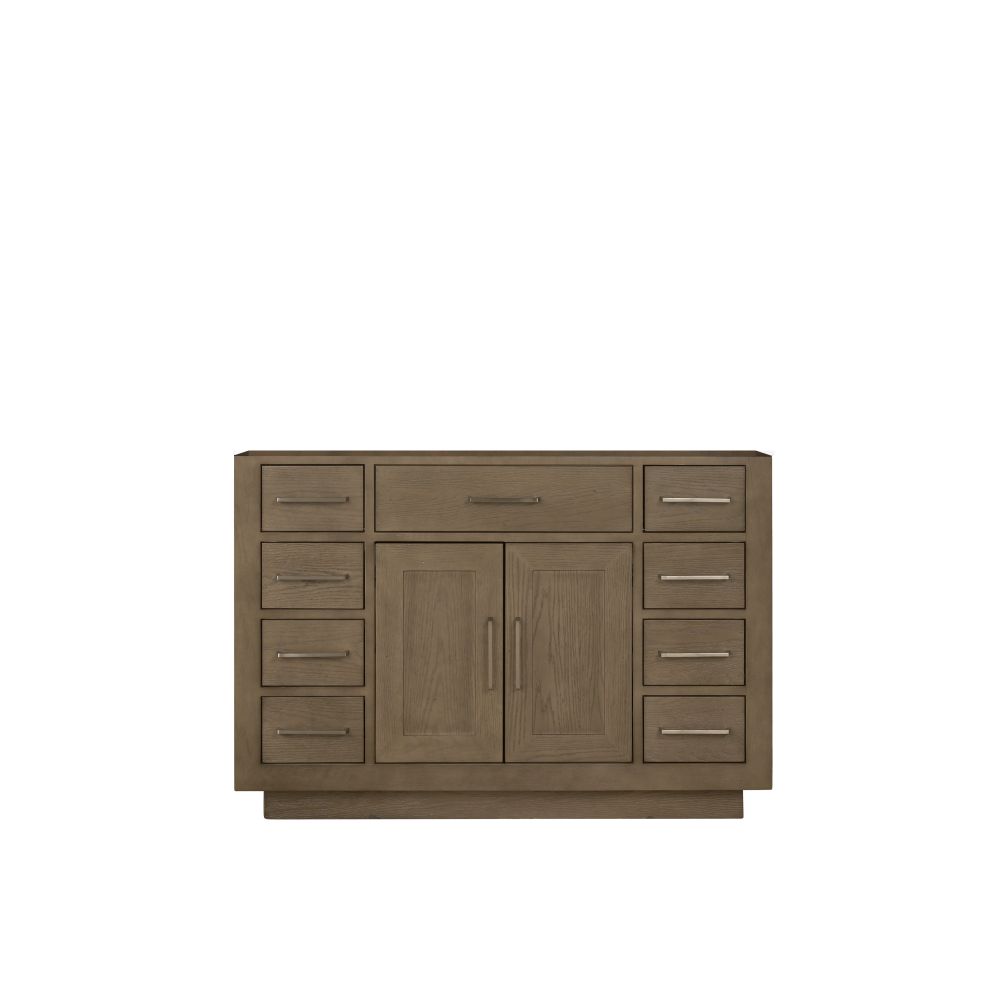 Abbey 48 in W x 22 in. D Grey Oak Single Bath Vanity