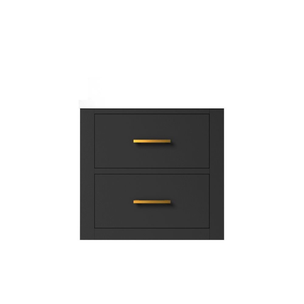Castor 20 in W x 18 in. D Black Single Bath Vanity