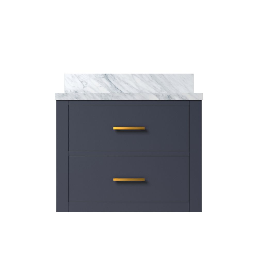 Castor 24 in W x 18 in. D Blue Single Bath Vanity and Acrylic Top