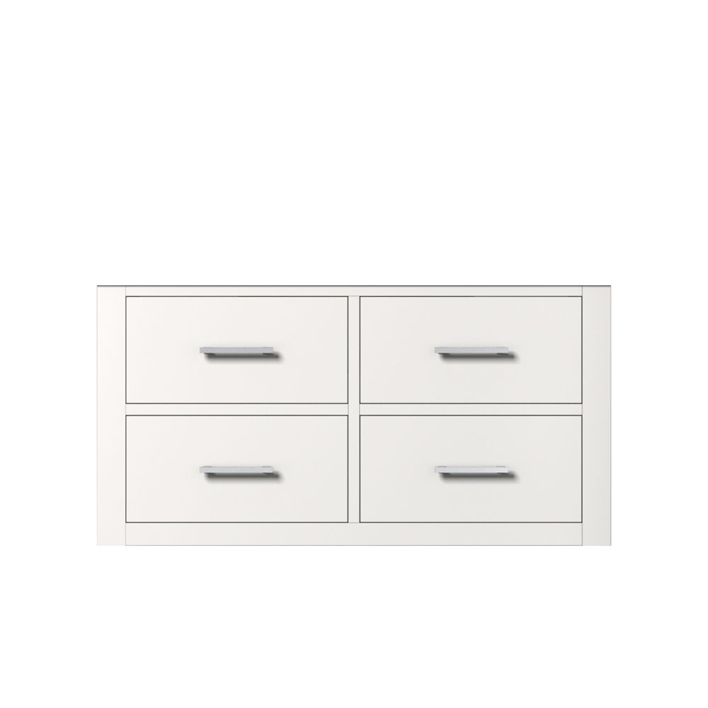 Castor 36 in W x 22 in. D White Single Bath Vanity