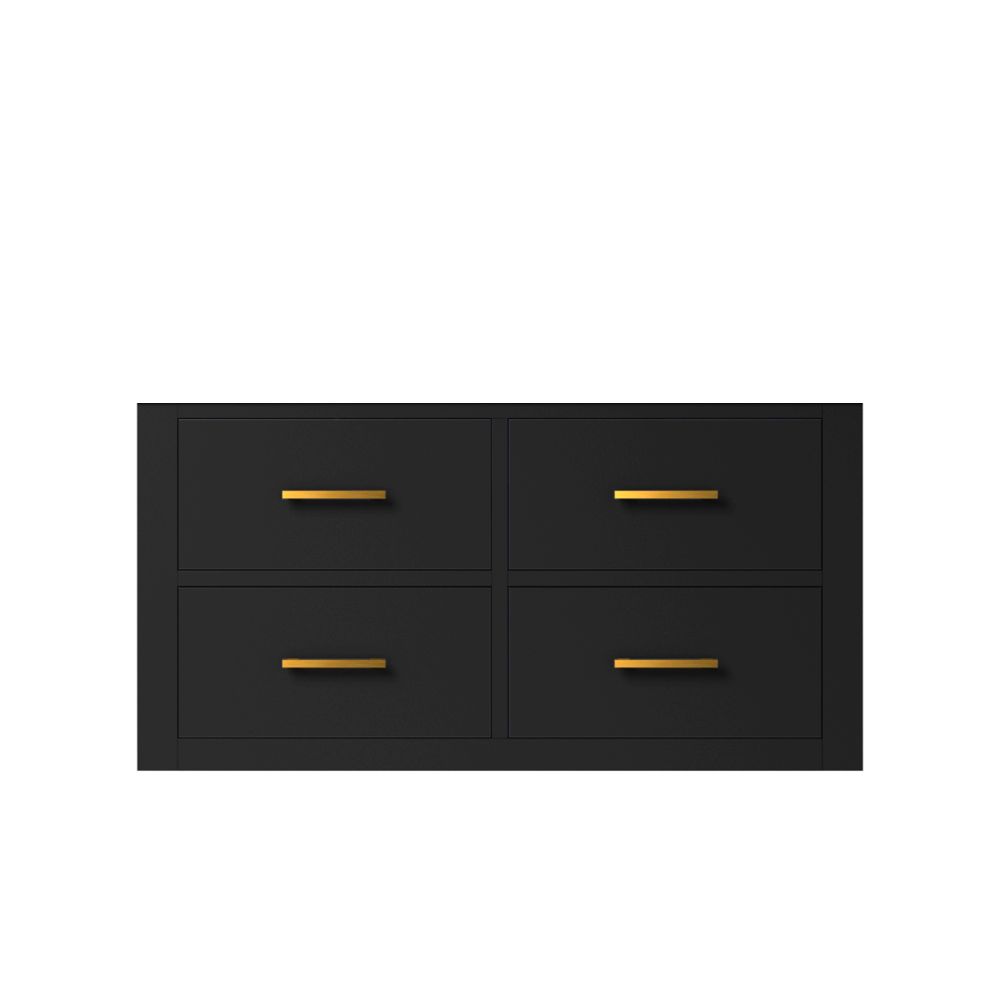 Castor 36 in W x 22 in. D Black Single Bath Vanity