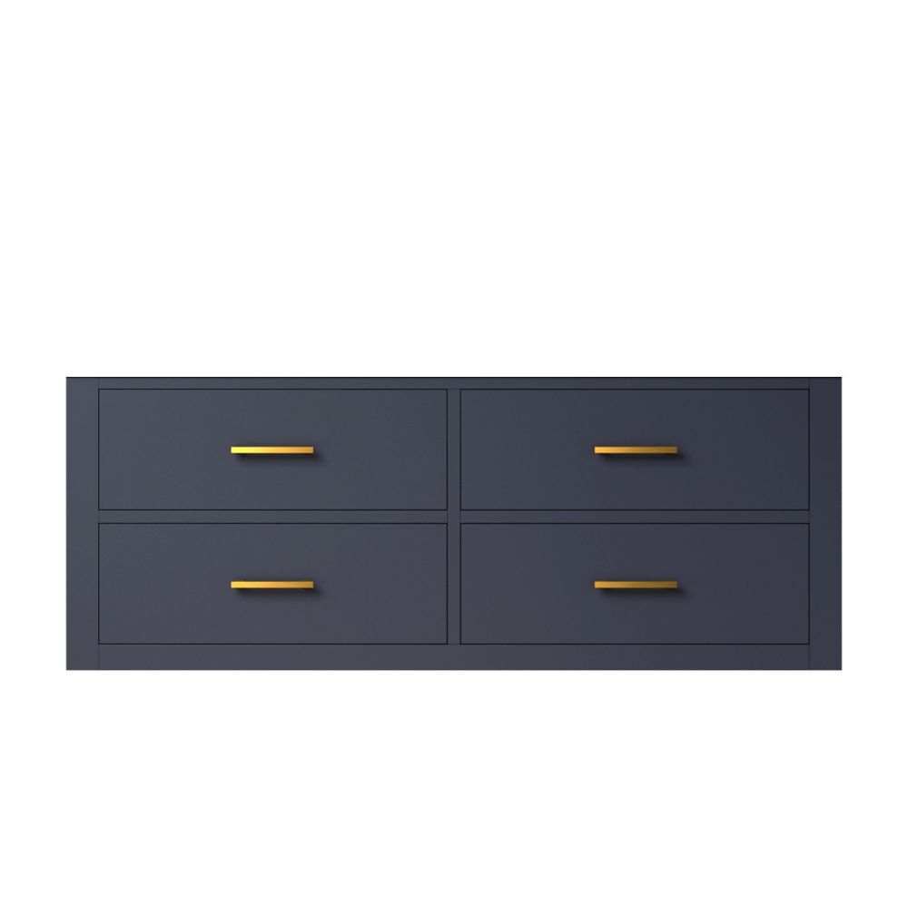 Castor 48 in W x 22 in. D Blue Single Bath Vanity