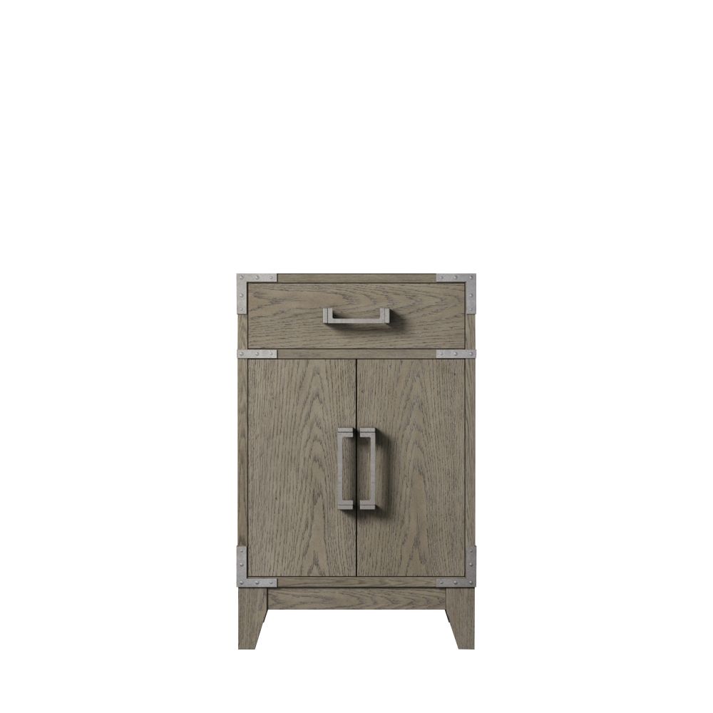 Laurel 20 in W x 18 in. D Grey Oak Single Bath Vanity