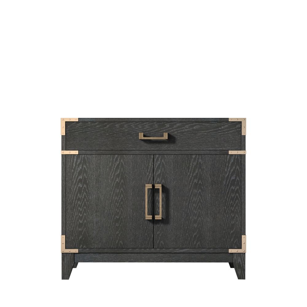 Laurel 36 in W x 22 in. D Black Oak Single Bath Vanity