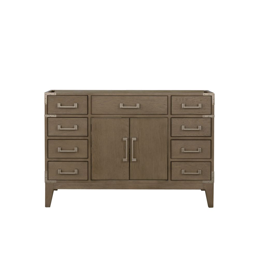 Laurel 48 in W x 22 in. D Grey Oak Single Bath Vanity