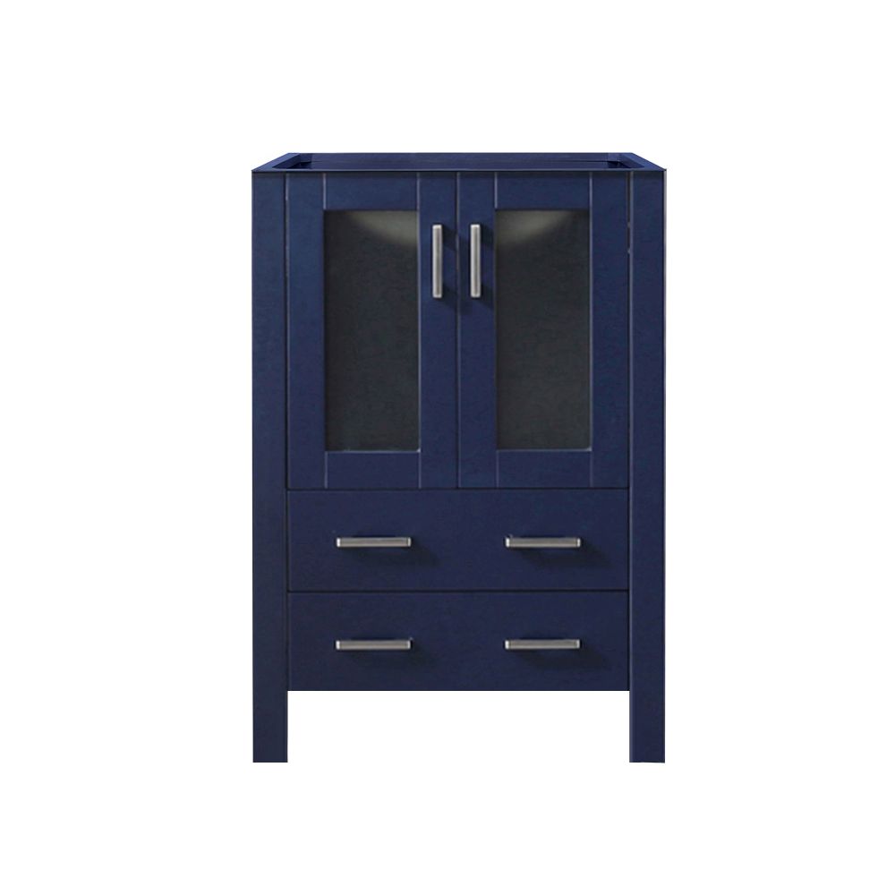 Volez 24 in W x 18.25 in. D Navy Blue Bath Vanity
