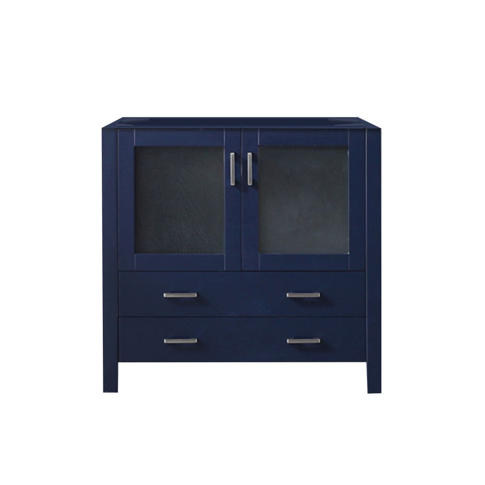 Volez 36 in W x 18.25 in. D Navy Blue Bath Vanity
