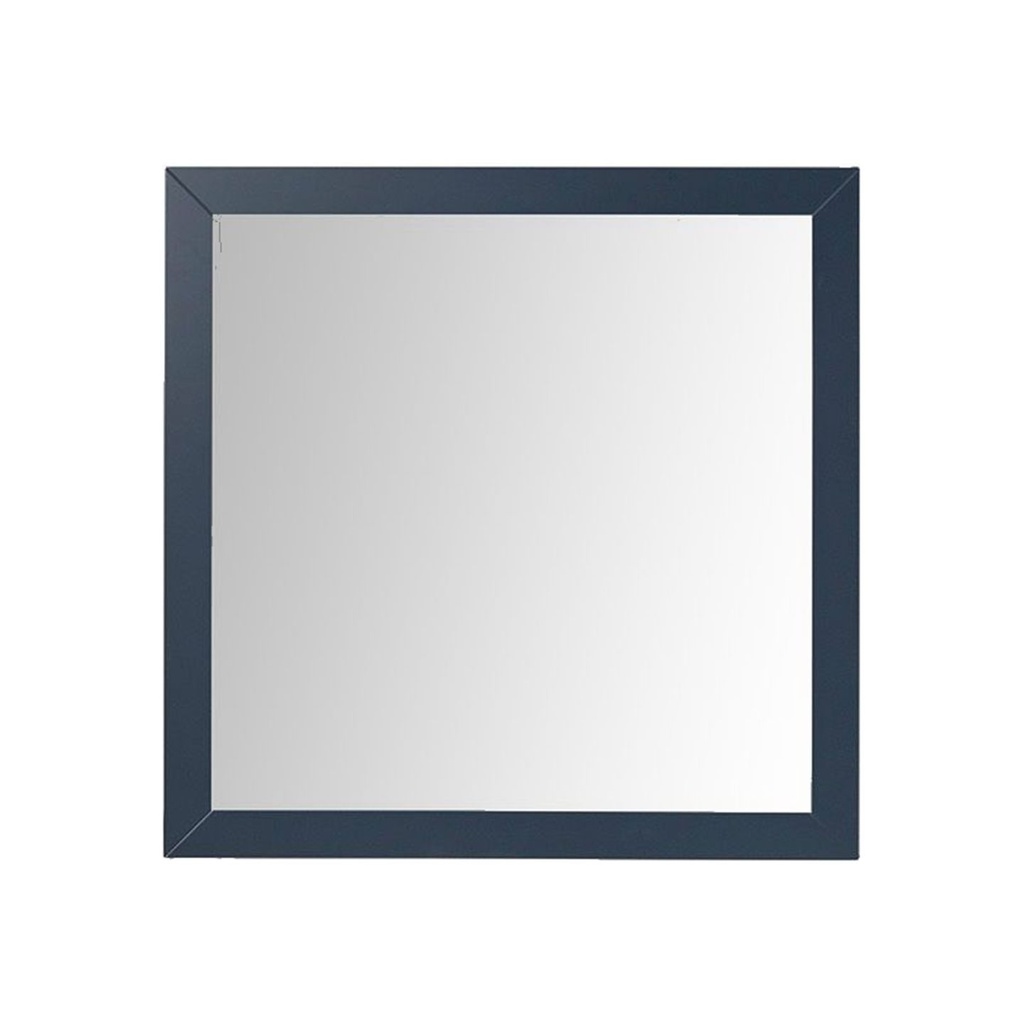 Castor 36 in W x 36 in H Blue Mirror