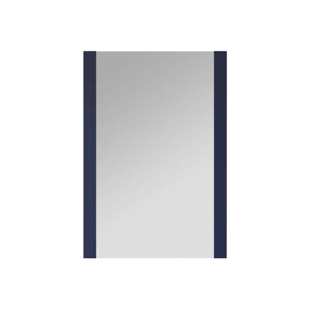 Volez 22 in W x 32 in H Navy Blue Mirror