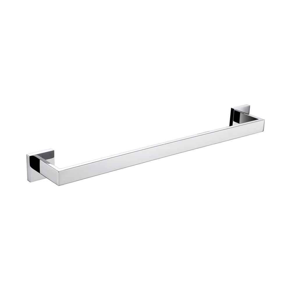 Bagno Lucido Stainless Steel 24 in. Towel Bar in Chrome