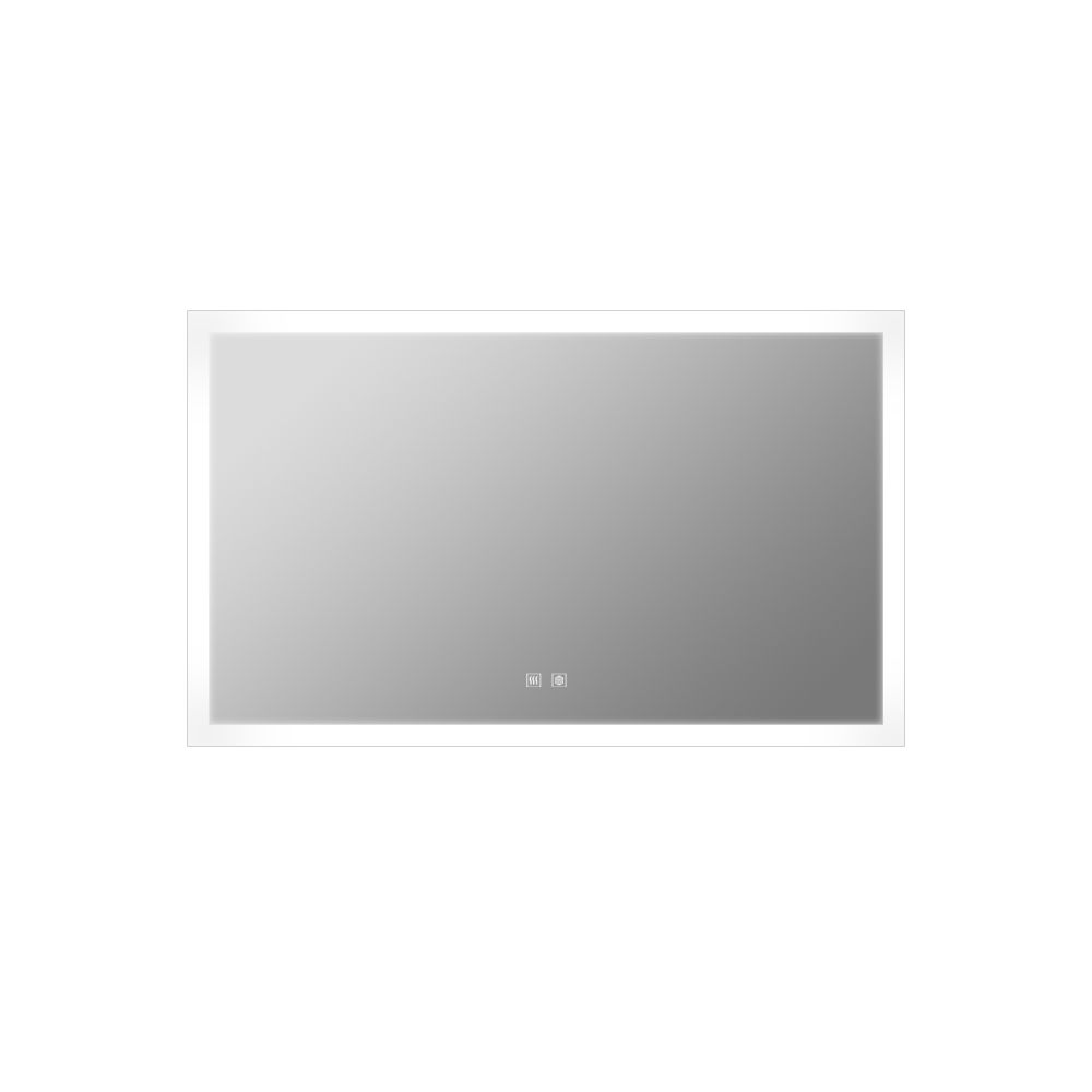 Aurorium 72 in. W x 36 in. H LED Bathroom Vanity Mirror