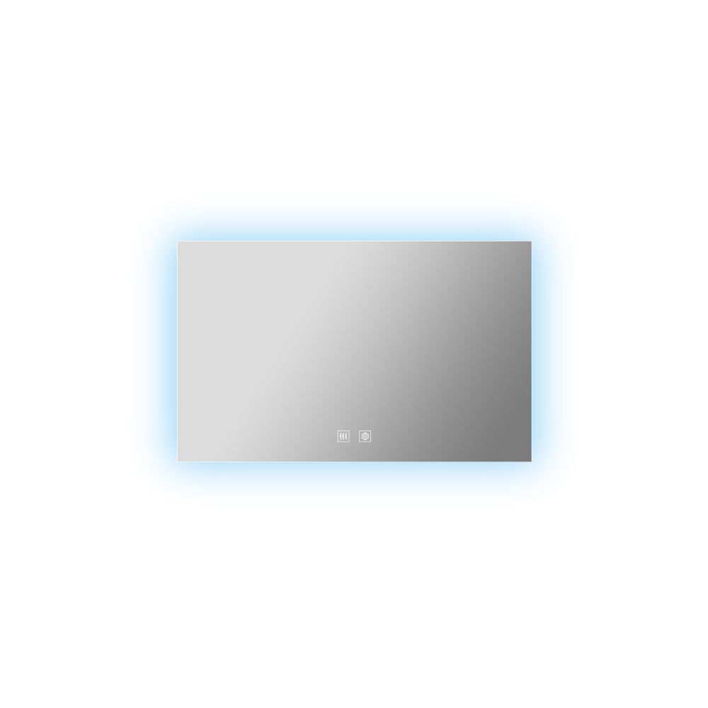 Vellum 48 in. W x 32 in. H LED Bathroom Vanity Mirror