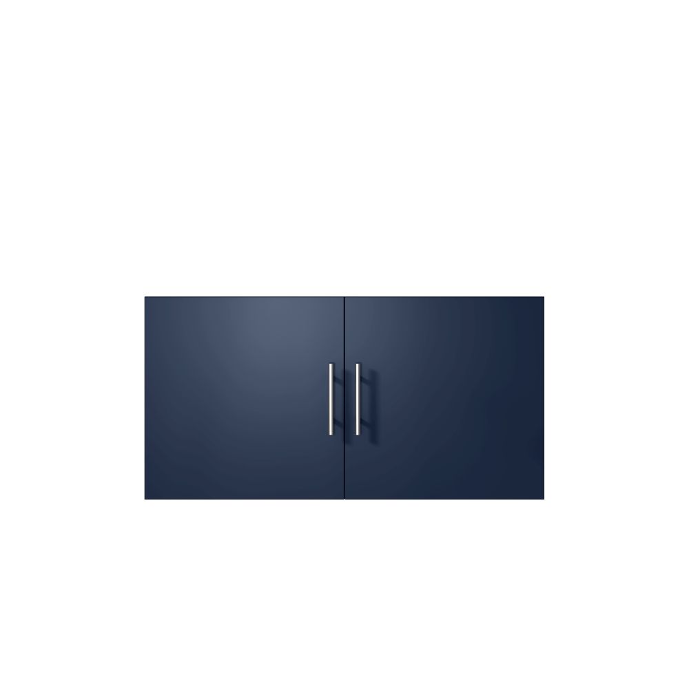 Geneva 36 in. W x 22 in. D Navy Blue Bath Vanity