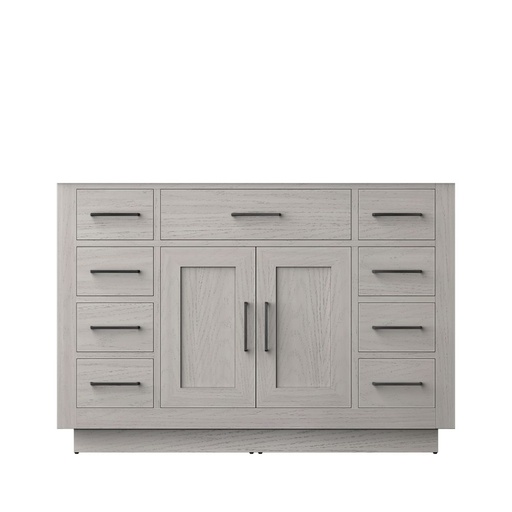 [LVA48SM000] Abbey 48 in W x 22 in. D White Oak Single Bath Vanity