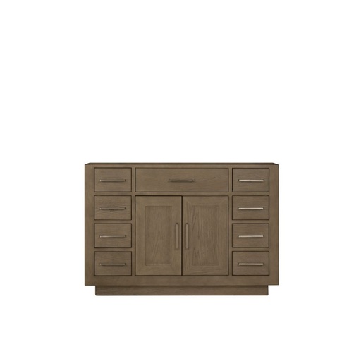 [LVA48SR000] Abbey 48 in W x 22 in. D Grey Oak Single Bath Vanity