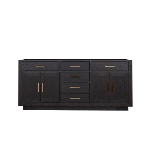 [LVA72DJ000] Abbey 72 in W x 22 in. D Black Oak Double Bath Vanity
