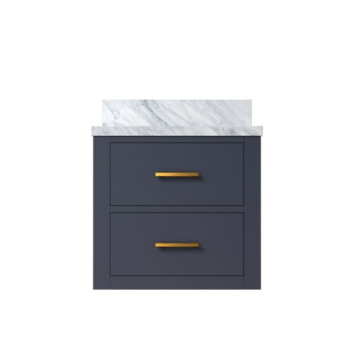 [LVC20SE500] Castor 20 in W x 18 in. D Blue Single Bath Vanity and Acrylic Top