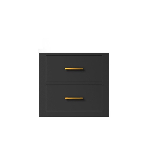 [LVC20SL000] Castor 20 in W x 18 in. D Black Single Bath Vanity
