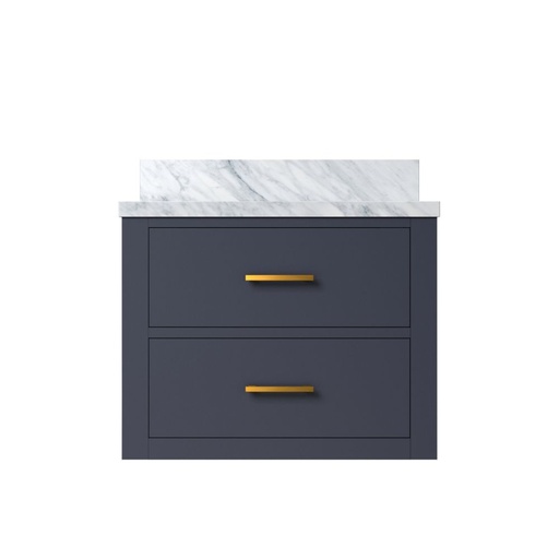 [LVC24SE500] Castor 24 in W x 18 in. D Blue Single Bath Vanity and Acrylic Top