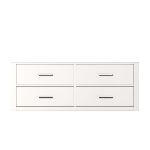 [LVC48SA000] Castor 48 in W x 22 in. D White Single Bath Vanity
