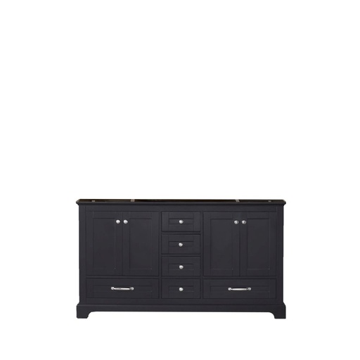 [LVD60DG000] Dukes 60 in. W x 22 in. D Espresso Double Bath Vanity