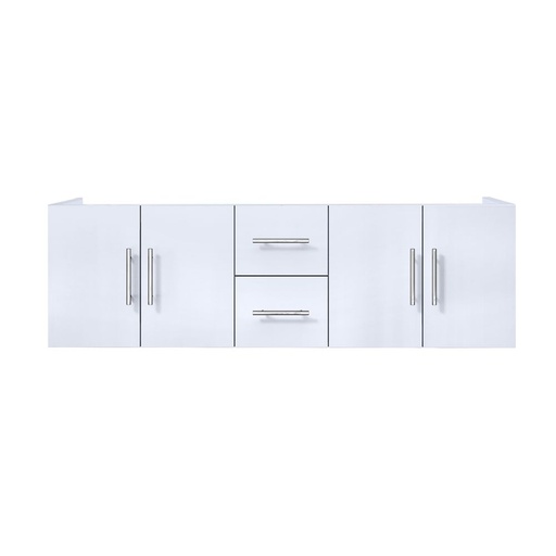 [LVG60DM000] Geneva 60 in. W x 22 in. D Glossy White Double Bath Vanity