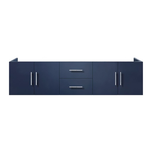 [LVG72DE000] Geneva 72 in. W x 22 in. D Navy Blue Double Bath Vanity