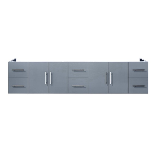 [LVG84DB000] Geneva 84 in. W x 22 in. D Dark Grey Double Bath Vanity