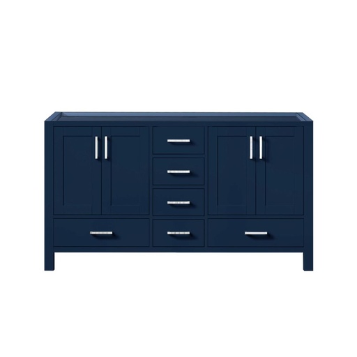 [LVJ60DE000] Jacques 60 in. W x 22 in. D Navy Blue Double Bath Vanity