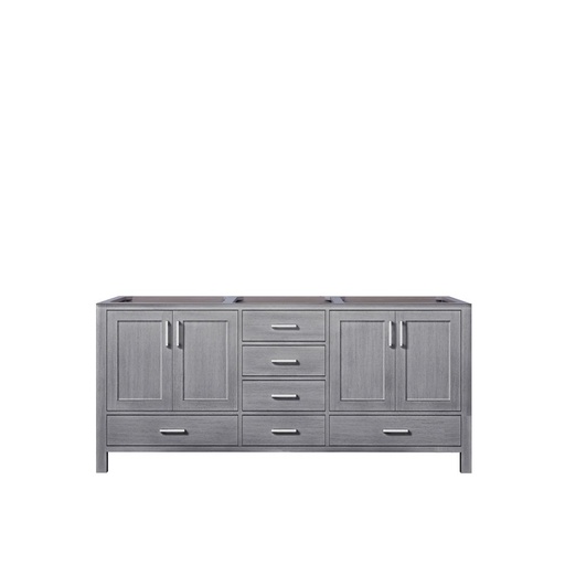 [LVJ72DD000] Jacques 72 in. W x 22 in. D Distressed Grey Double Bath Vanity