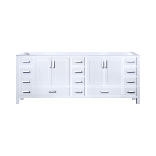 [LVJ84DA000] Jacques 84 in. W x 22 in. D White Double Bath Vanity
