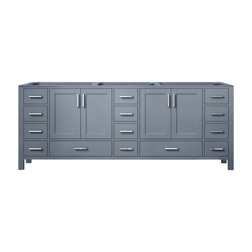 [LVJ84DB000] Jacques 84 in. W x 22 in. D Dark Grey Double Bath Vanity