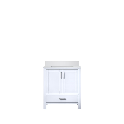 [LVJ30SA300] Jacques 30 in. W x 22 in. D White Bath Vanity and Cultured Marble Top