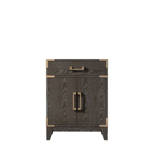 [LVL24SK000] Laurel 24 in W x 18 in. D Brown Oak Single Bath Vanity
