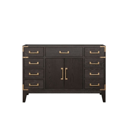 [LVL48SK000] Laurel 48 in W x 22 in. D Brown Oak Single Bath Vanity