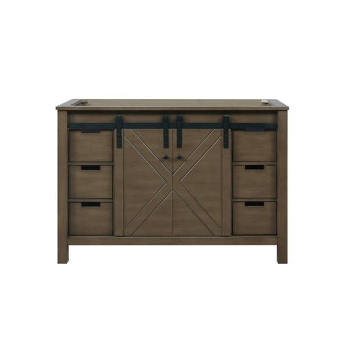 [LVM48SK000] Marsyas 48 in W x 22 in. D Rustic Brown Bath Vanity