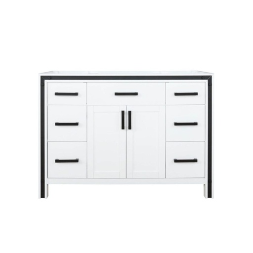 [LVZV48SA000] Ziva 48 in W x 22 in. D White Bath Vanity