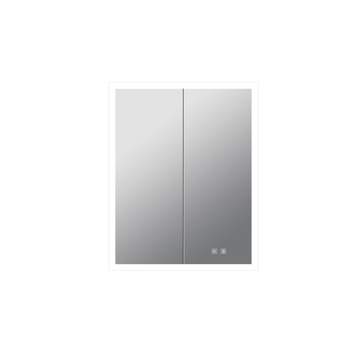 [LLMCME2428] Mesa 24 in W x 28 in H Surface-Mount LED Mirror Medicine Cabinet with Defogger