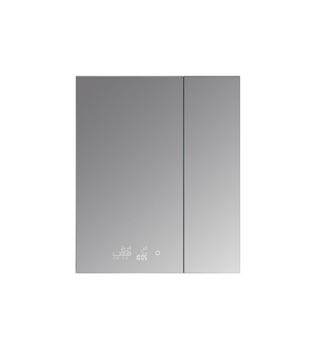 [LS3036LEDMC] Savera 30 in. W x 36 in. H Recessed or Surface-Mount LED Mirror Medicine Cabinet with Defogger