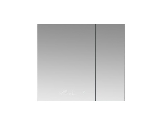 [LS3632LEDMC] Savera 36 in. W x 32 in. H Recessed or Surface-Mount LED Mirror Medicine Cabinet with Defogger