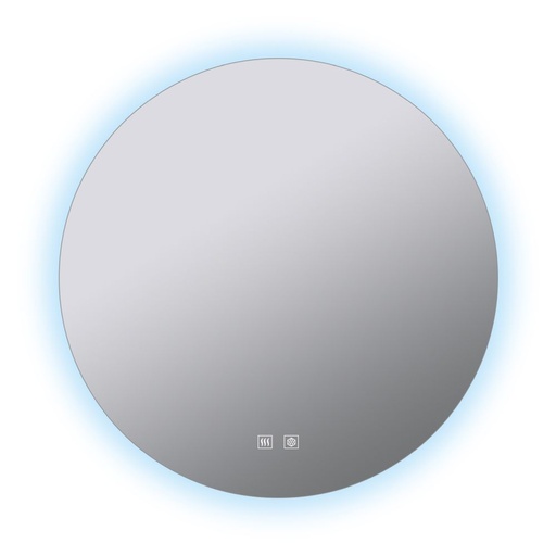 [LLMNO900] Nordica 90 cm. Diamter Circular LED Bathroom Vanity Mirror